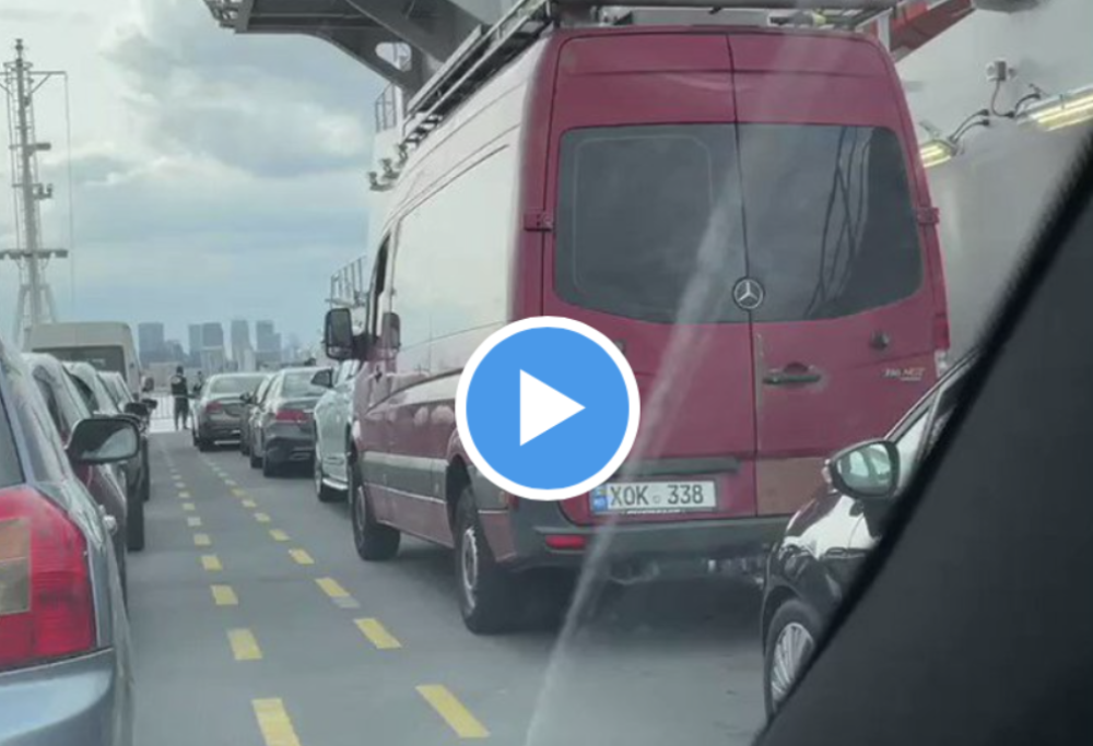 Pensa di essere ubriaca, ma era su un traghetto