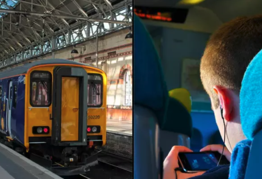 Basta guardare porno sui treni!