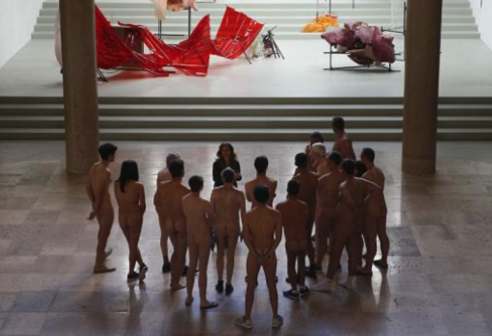 La mostra da visitare nudi