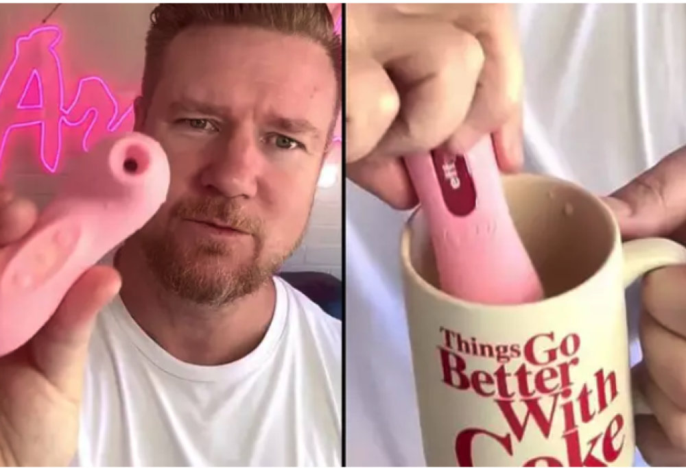 Usa il gioco della moglie per montare il latte