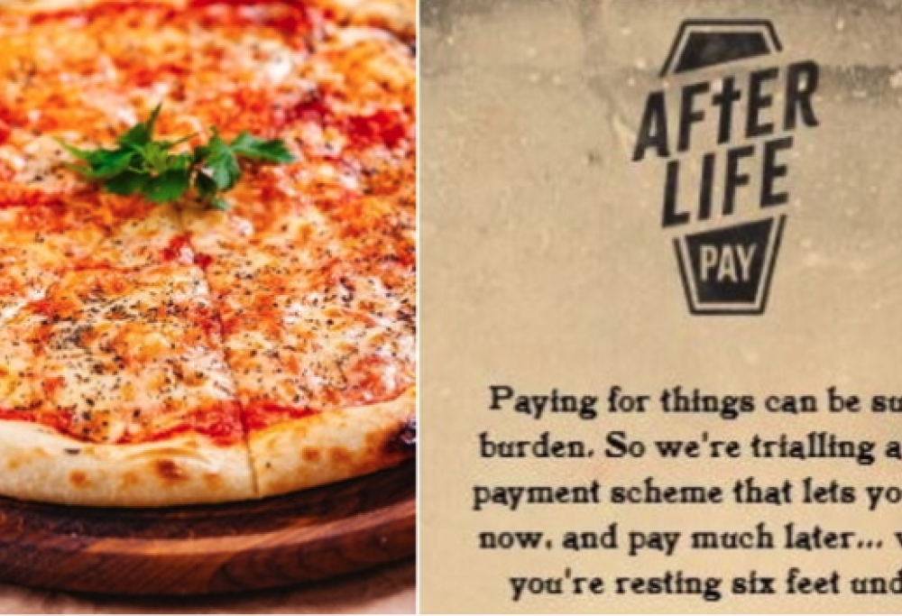 Compri ora e paghi da morto