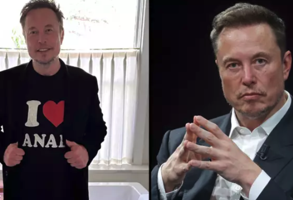 Ironia sulla t-shirt di Elon Musk