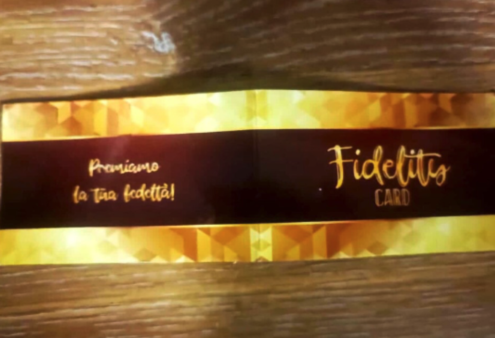 La Fidelity Card dello spaccio per i più fedeli