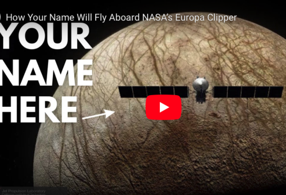 Il sito per mandare il proprio nome su Giove