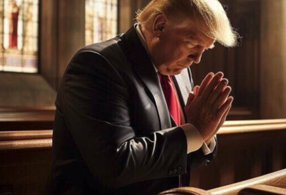 Trump prega ma ha 6 dita…