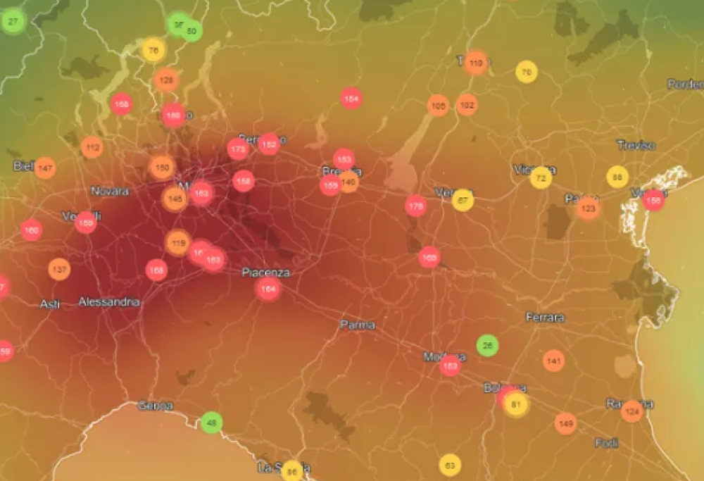Milano è la città più inquinata del mondo