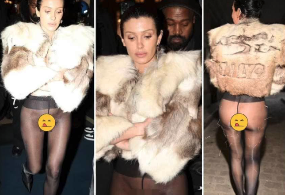 Il dubbio outfit di Bianca Censori