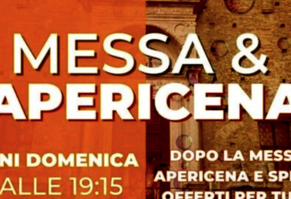 Dopo la messa, spritz gratis per tutti!