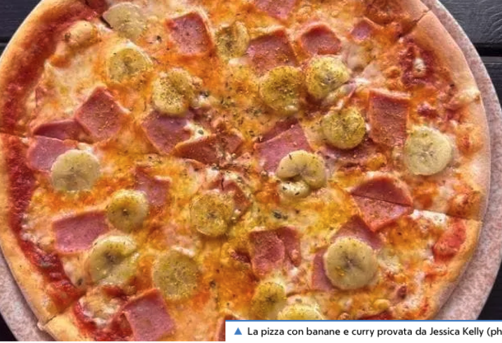 Pizza banane e curry spopola in Svezia