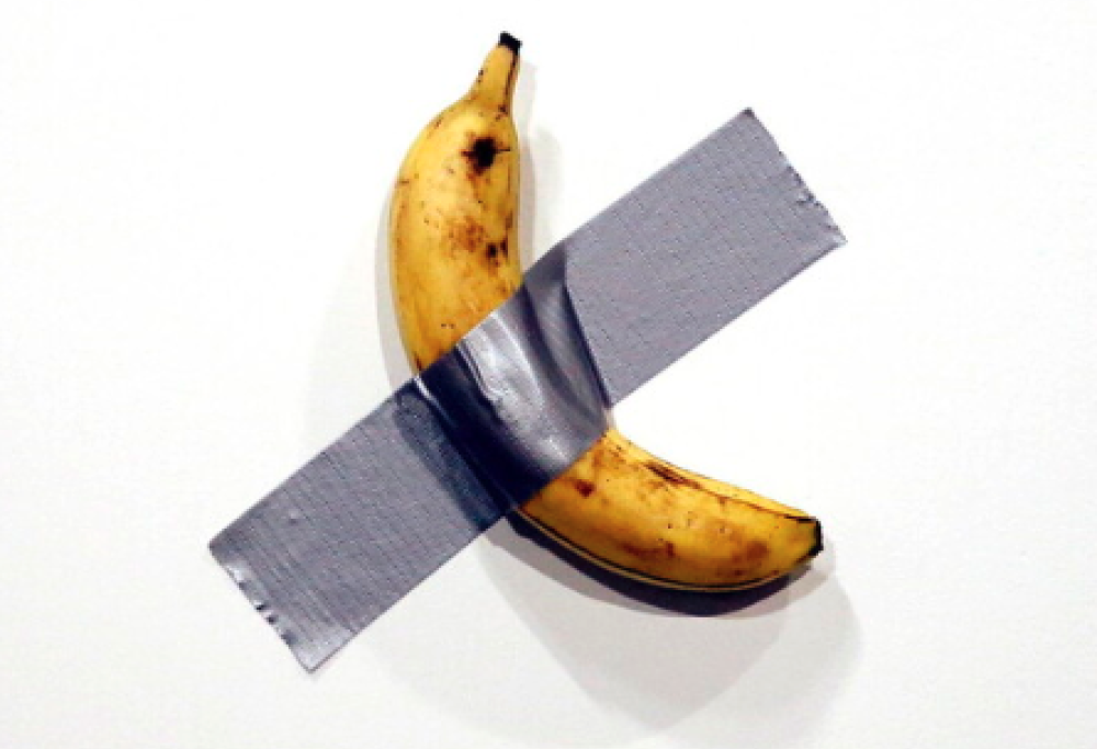 La banana di Cattelan va all’asta da Sotheby’s