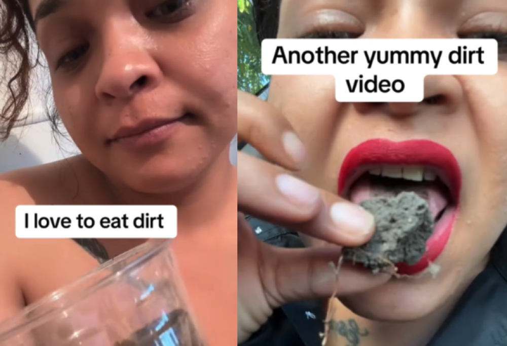 Geofagia, la moda di mangiarsi la terra