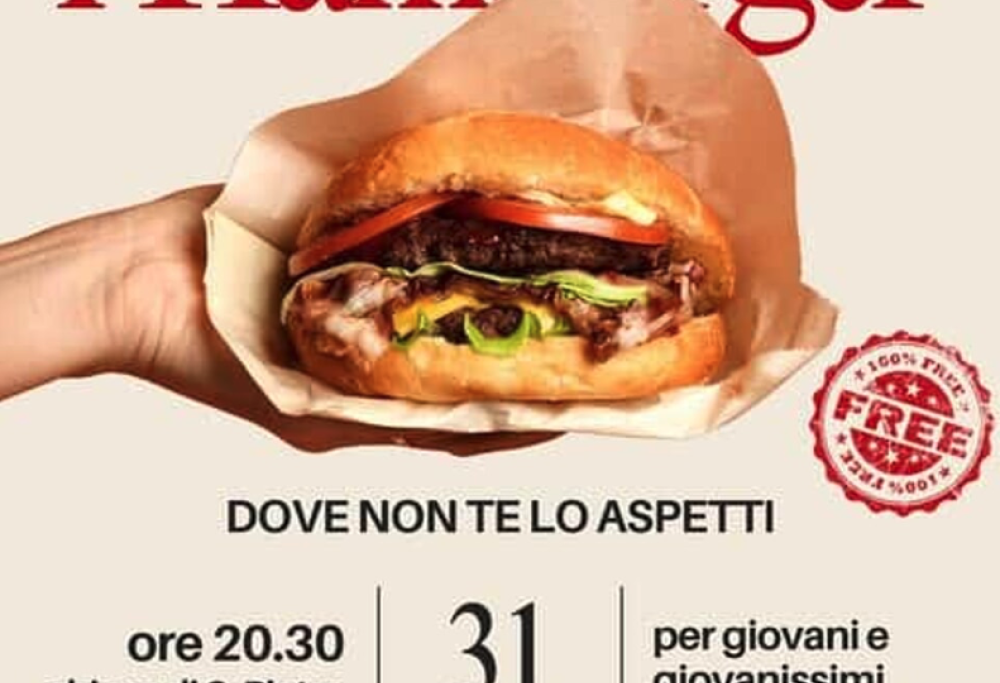Parroco organizza serate hamburger gratis