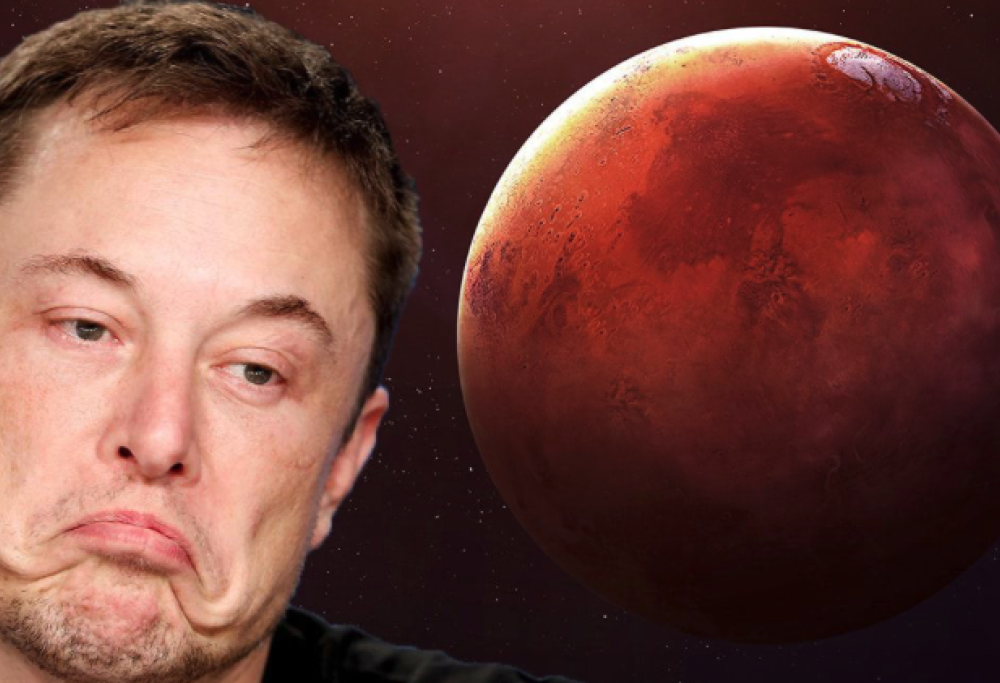 Musk vuole bombardare Marte per scaldarlo e renderlo abitabile