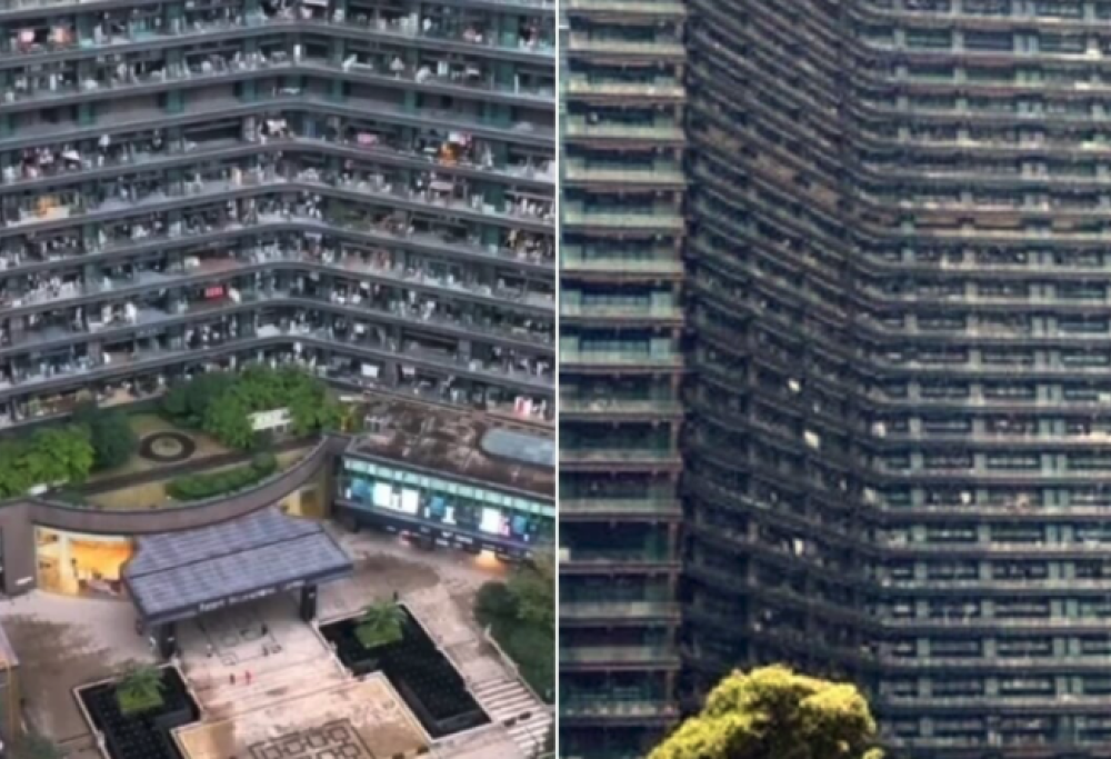 Il condominio dove vivono 20mila persone che non escono mai