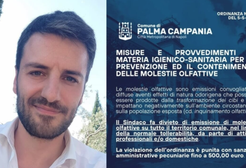 Sindaco vieta gli odori molesti