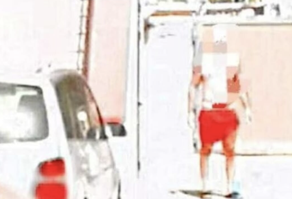 Fa la doccia in giardino e si trova su Google Street View