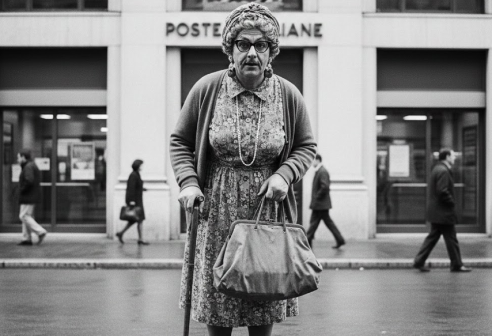 Si traveste da sua madre defunta per incassare la pensione