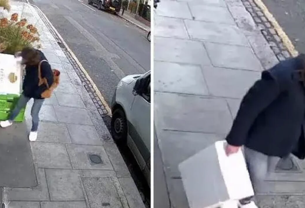 Ladra seriale di scampi, manzo e fiori