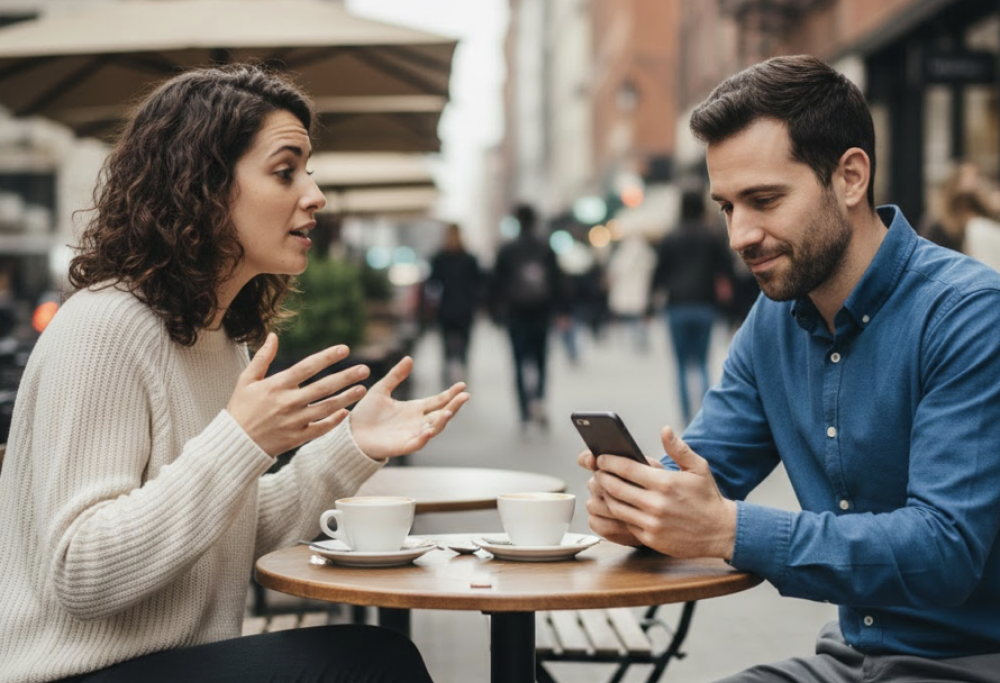 Phubbing, controllare il telefono mentre gli altri parlano