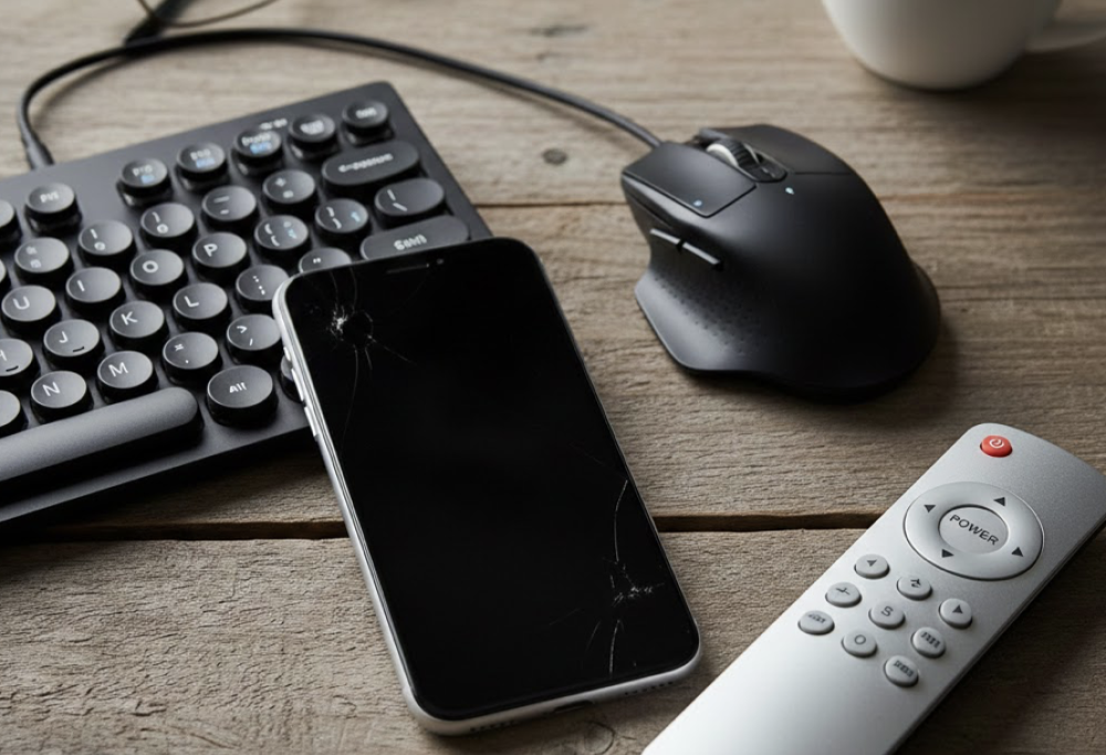 Gli oggetti più sporchi del wc