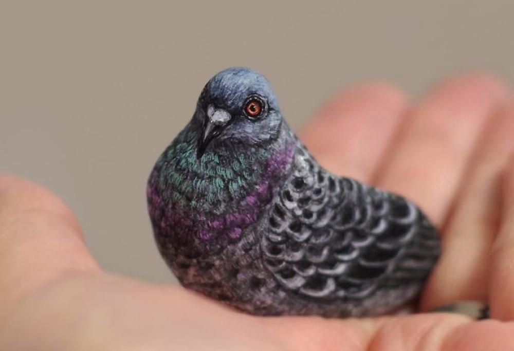 Artista giapponese dà vita a dei sassi trasformandoli in animali