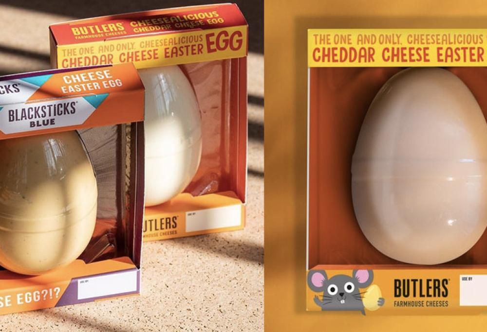 Arrivano le uova di Pasqua al formaggio!