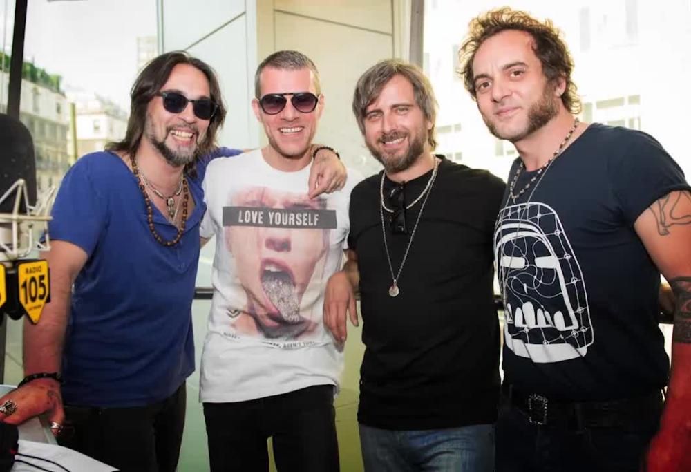 Le Vibrazioni a 105 Mi Casa: “L’idea della reunion? Merito di un cd dei Deep Purple”