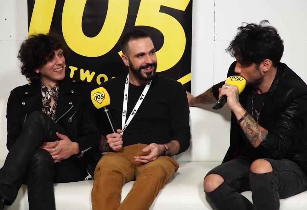 Sanremo 2018, Ermal Meta e Fabrizio Moro ai microfoni di Radio 105: “Cantiamo contro la paura”