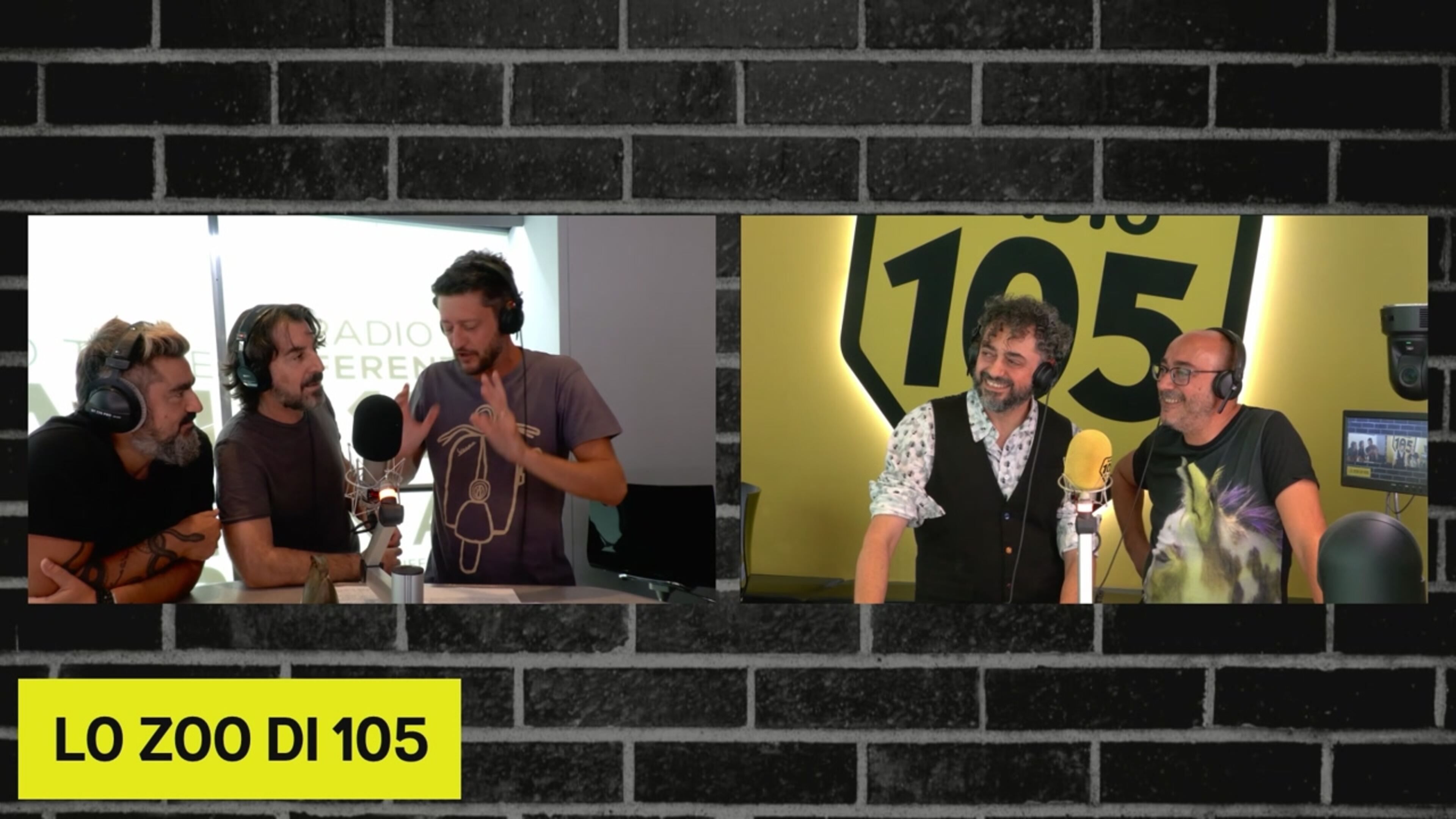 Pino e gli Anticorpi ospiti a Lo Zoo di 105