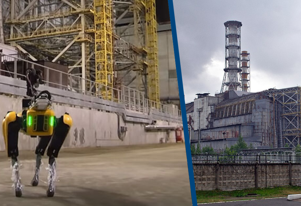 Boston Dynamics ha inviato un cane robot a Cernobyl
