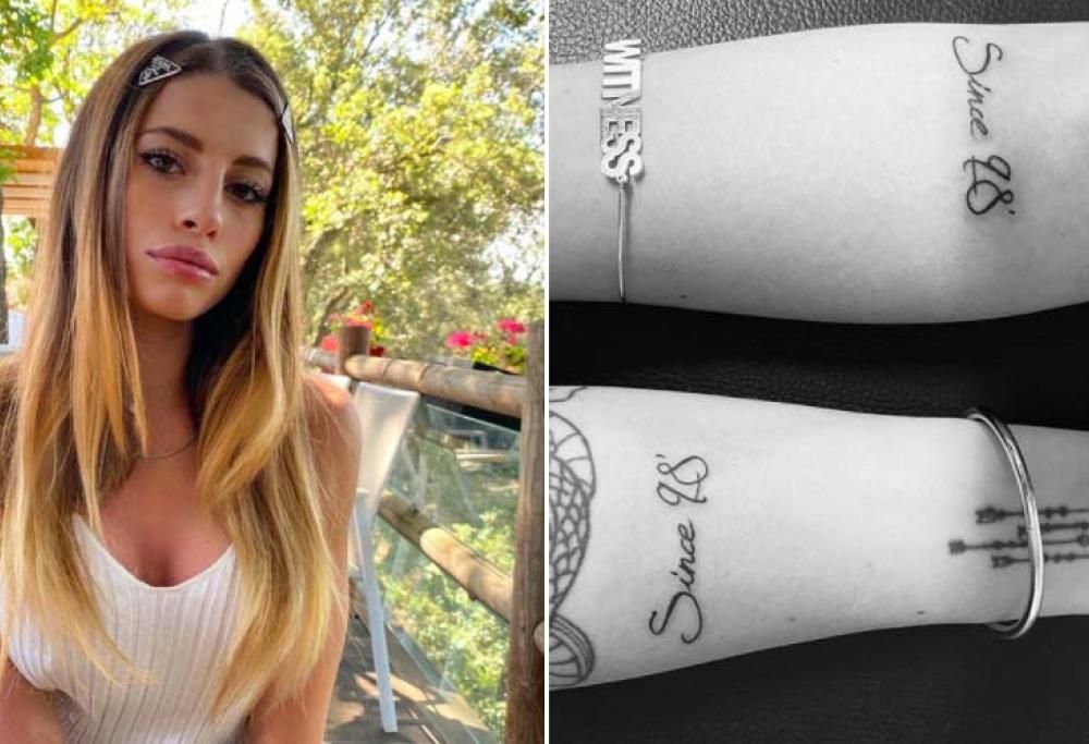 Chiara Nasti e il tatuaggio con l’errore che ha scatenato l’ironia dei follower