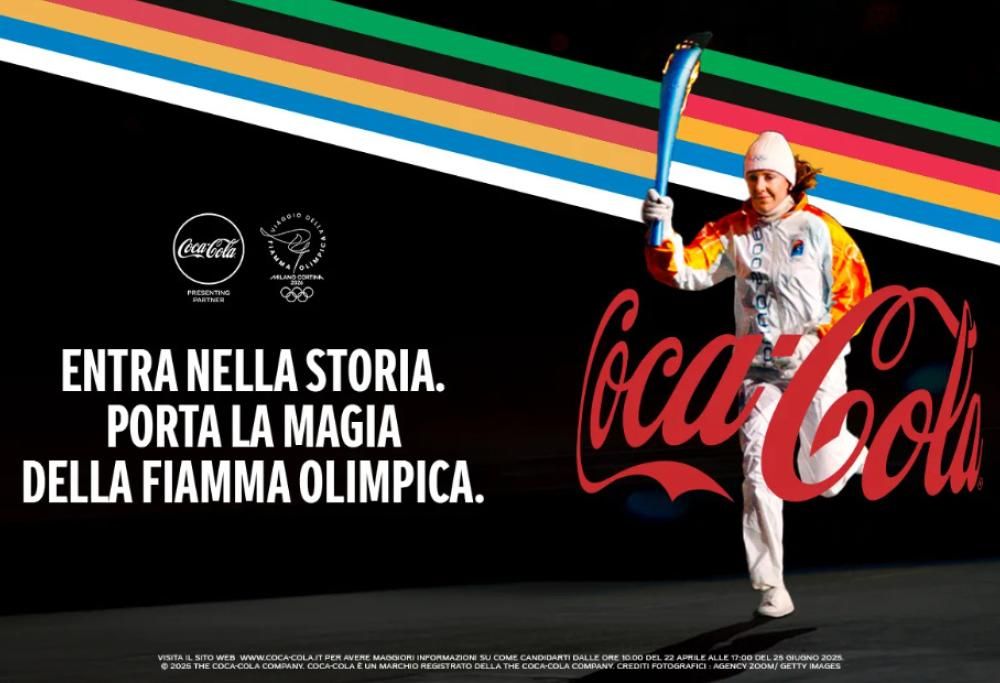 Milano-Cortina 2026: Coca-Cola apre le candidature per portare la Fiamma Olimpica!