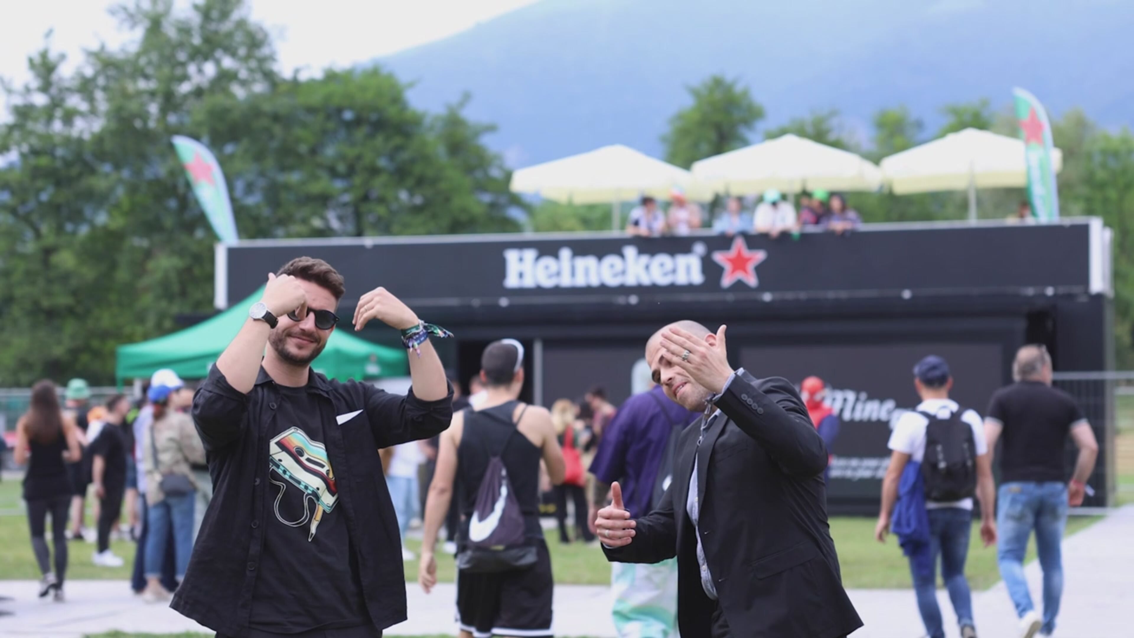 Alla “Offline Experience” di Heineken al NAMELESS con Dario e Edoardo | VIDEO