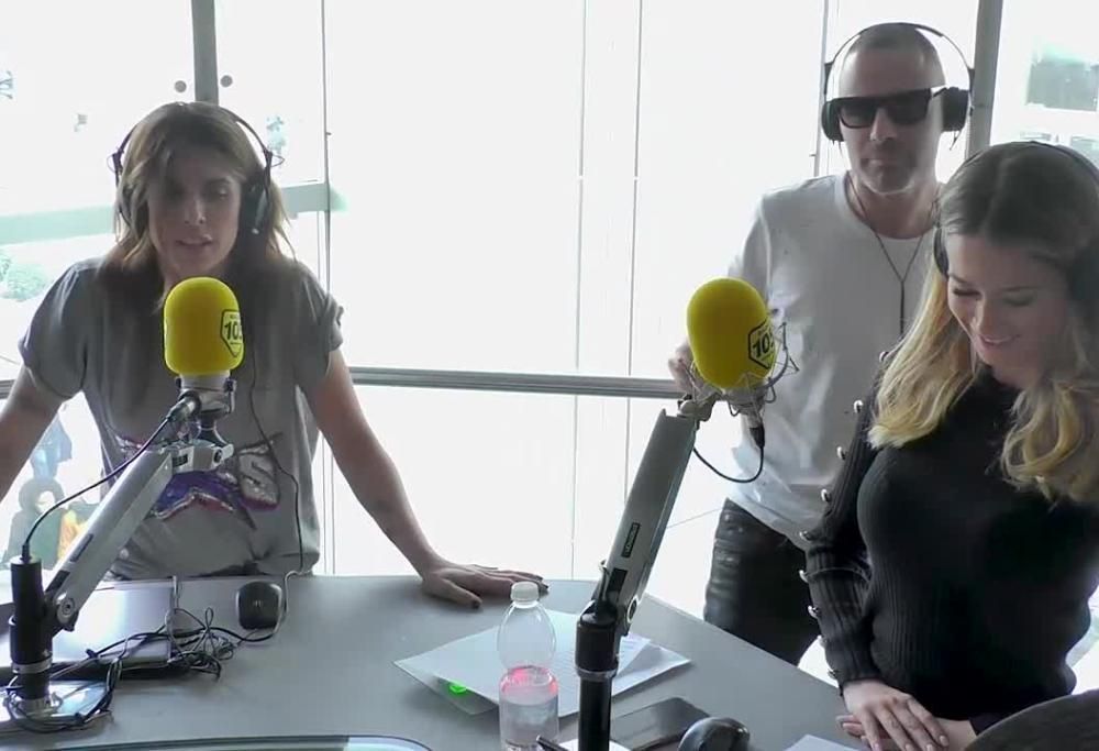 Con Elisabetta Canalis a 105 Take Away si canta “Non amarmi”