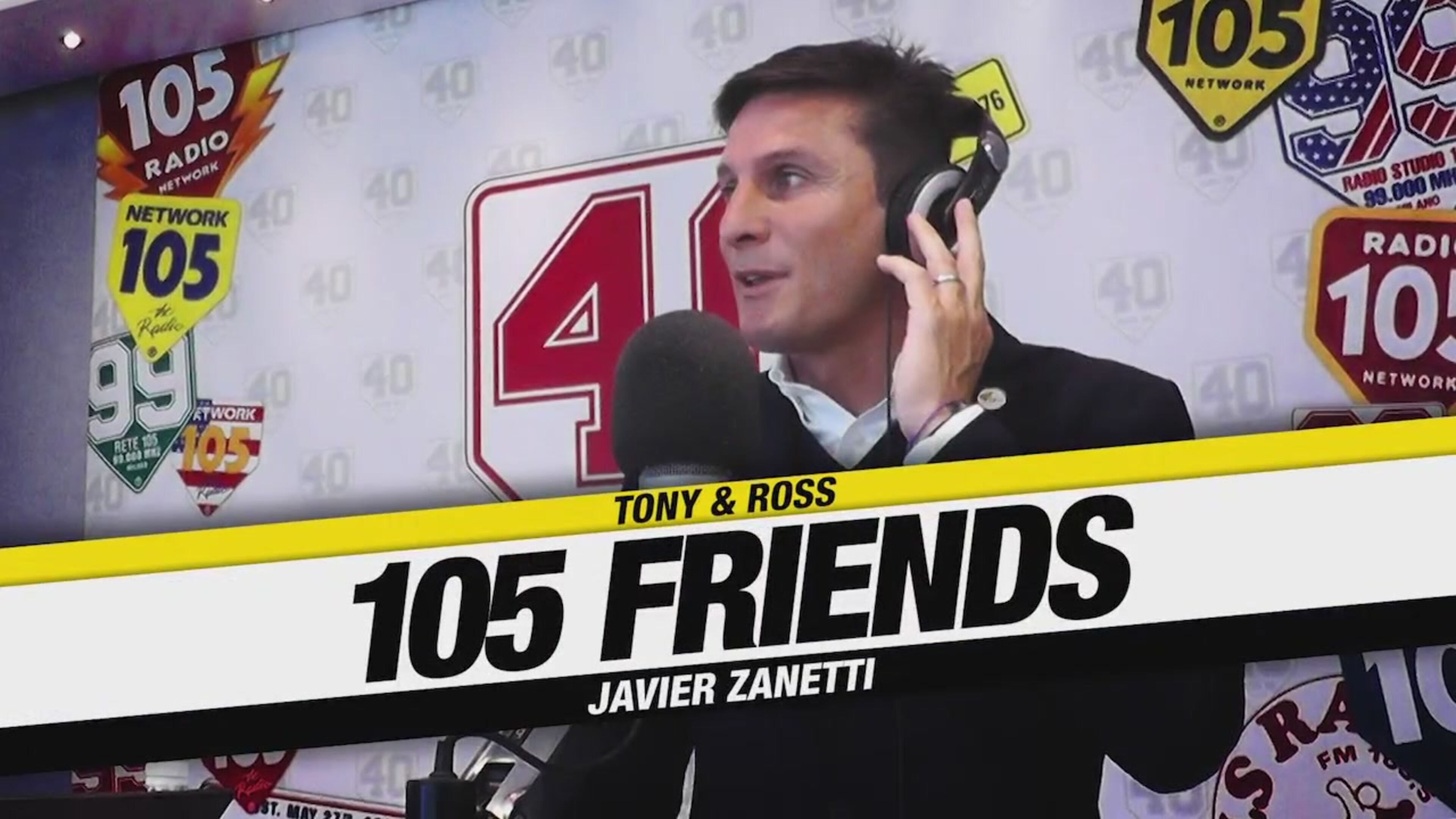 Javier Zanetti su Radio 105: “Io e Bocelli amiamo la stessa squadra, la grande Inter!”