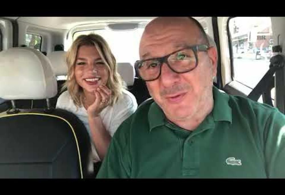 Emma Marrone duetta col tassista-youtuber romano: il video