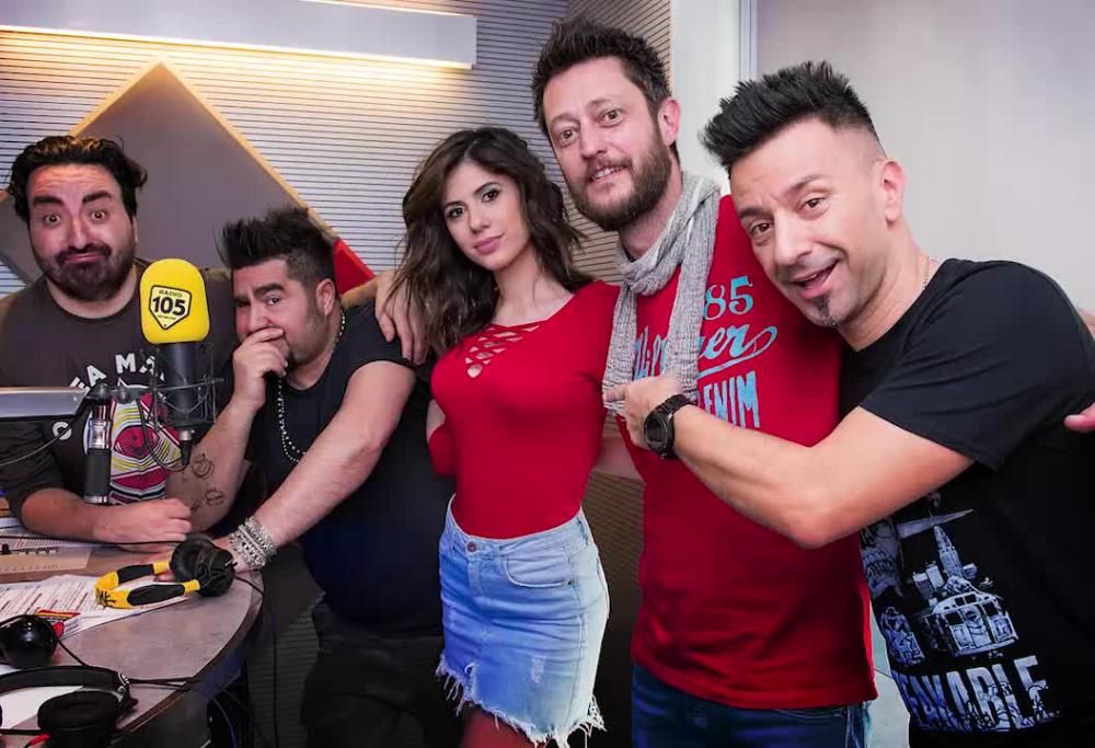 Squalo mantiene la promessa e porta Ines Strocchia ne Lo Zoo di 105
