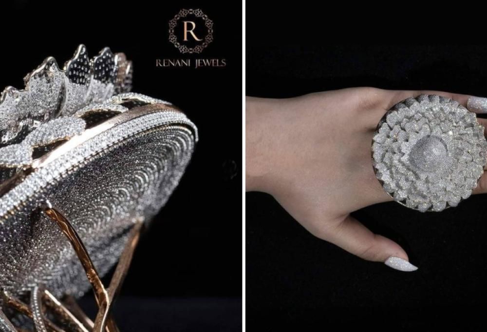L’anello con 12.638 diamanti entra nel Guinness dei Primati