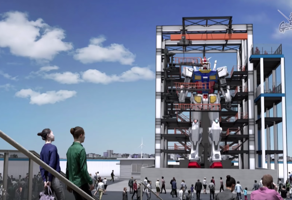 I giapponesi stanno costruendo il primo Gundam in grado di “camminare”