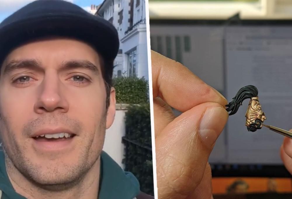 Henry Cavill: da Geralt di The Witcher al dipingere miniature in quarantena