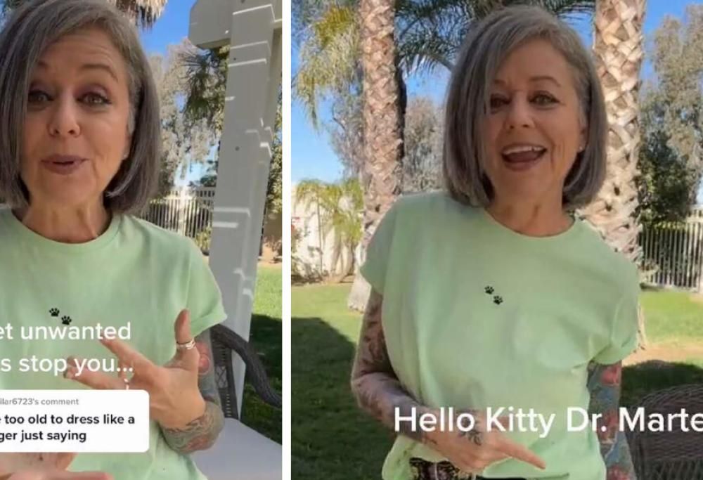 Influencer mette a tacere l’hater che l’aveva definita “troppo vecchia” per vestirsi da adolescente