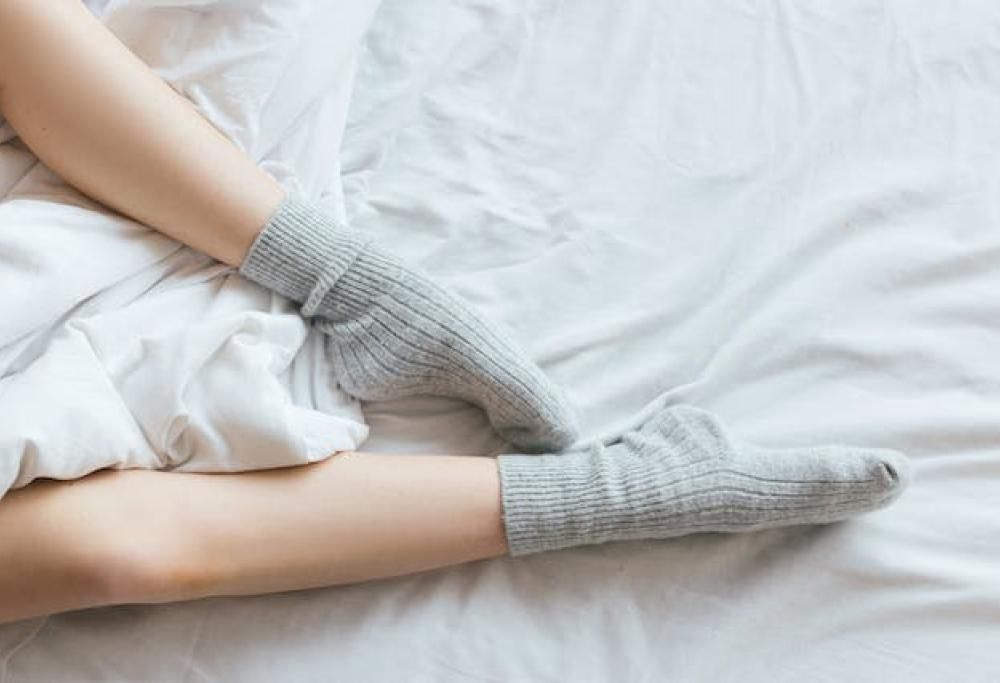 Il calzino a letto migliora le prestazioni