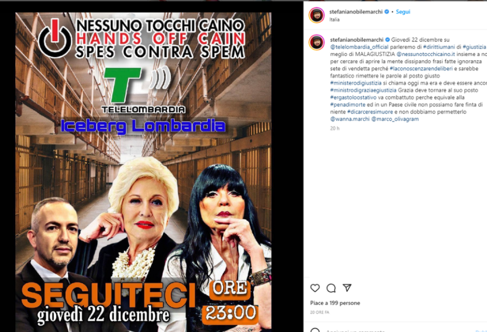 Wanna Marchi e Stefania Nobile tornano in tv per sostenere i detenuti 