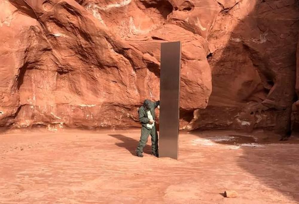 Il monolito trovato nello Utah è misteriosamente scomparso