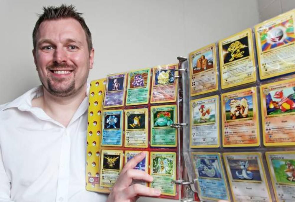 Papà scopre che la sua collezione di carte Pokémon vale 38 mila euro