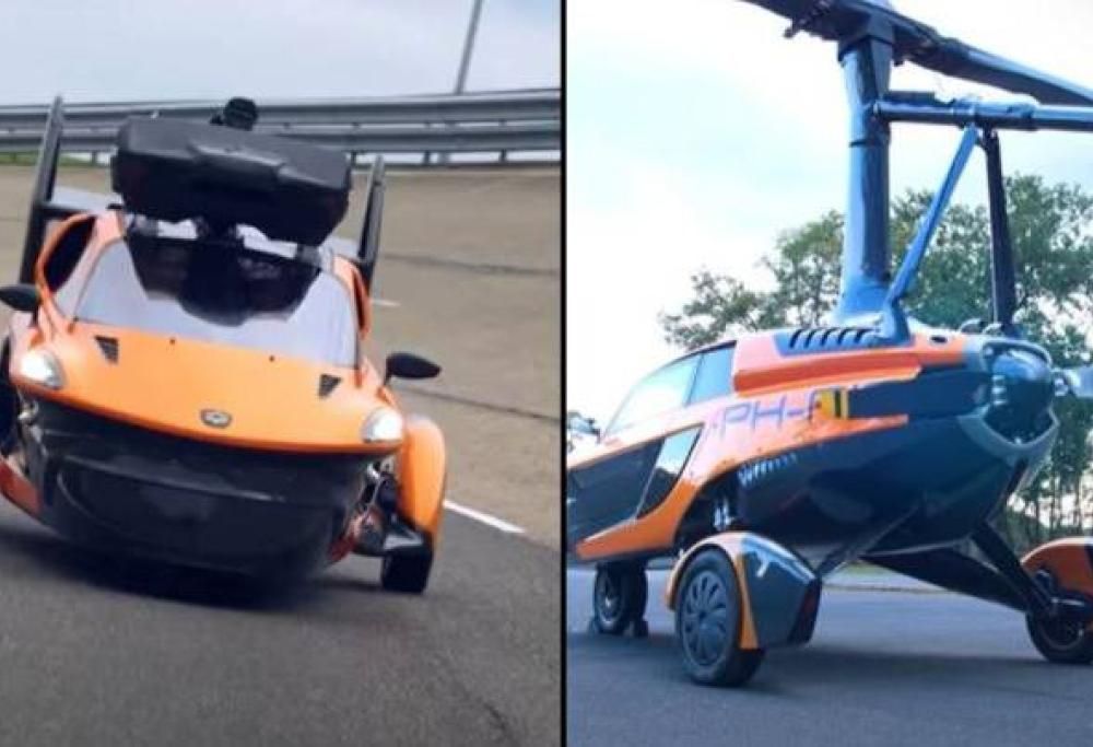 L’auto volante a tre ruote ottiene l’approvazione per guidare in strada
