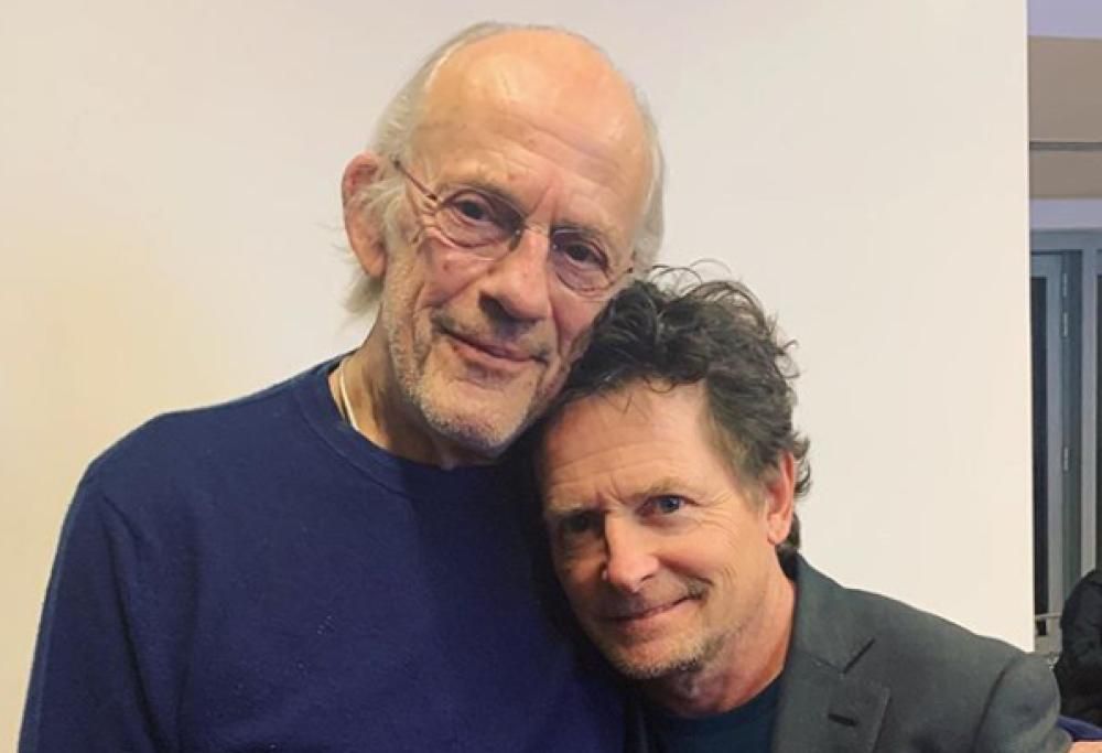 La foto di Doc e Marty (di Ritorno al Futuro) torna a commuovere i fan