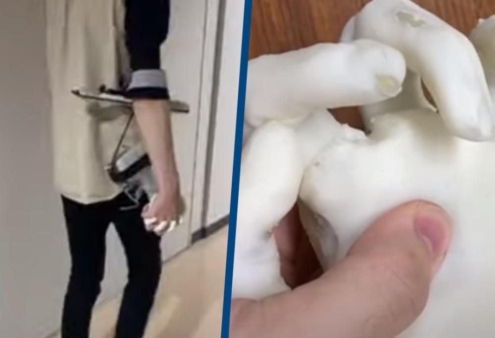 Arriva la mano robotica che ha lo scopo per fare passeggiate romantiche con te