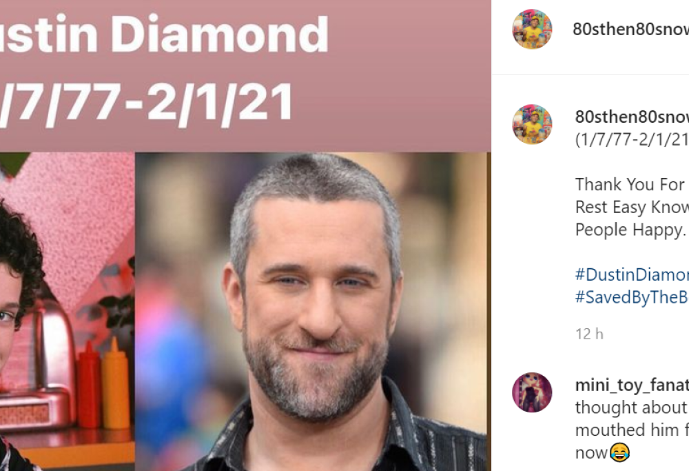 Il cancro uccide Dustin Diamond a soli 44 anni