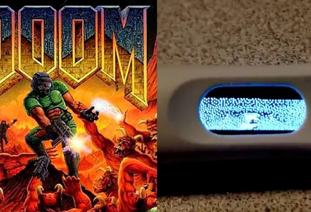 Ragazzo ha fatto girare il videogioco “Doom” su un test di gravidanza